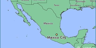 Bản đồ của Mexico