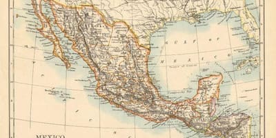 Bản đồ cũ Mexico