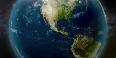 Bản đồ của trái đất Mexico