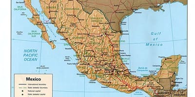 Mexico gốc, bản đồ