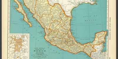 Bản đồ của Mexico