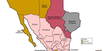 Gốc mexico bản đồ