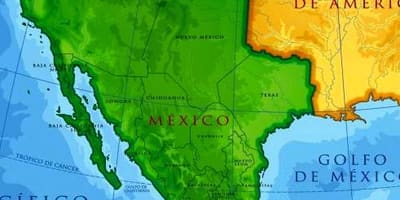 Cổ Mexico bản đồ
