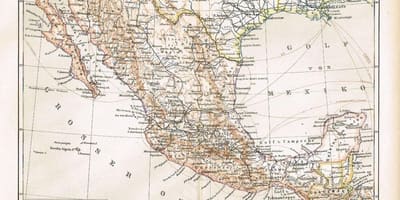 Mexico bản đồ cũ