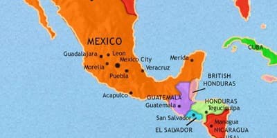Mexico mỹ bản đồ