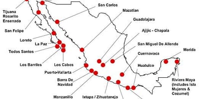 Bản đồ của Mexico