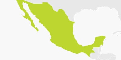 Bản đồ của Mexico png