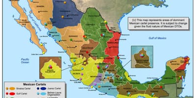 Cartel mexico bản đồ