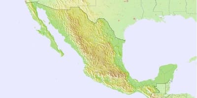 Bản đồ của Mexico dự báo thời tiết